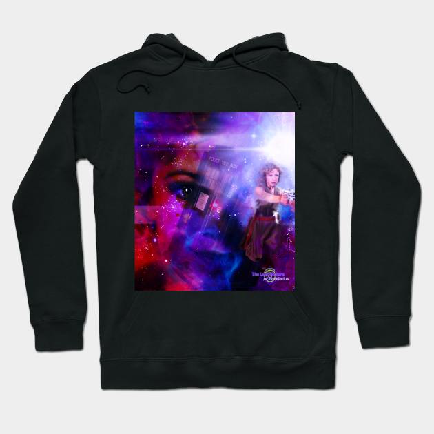 Time and space sweetie River Song Hoodie by EnceladusWaters